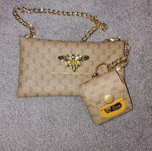 MWABB Handbags - G G AUTHENTIC CANVAS ear-bud case